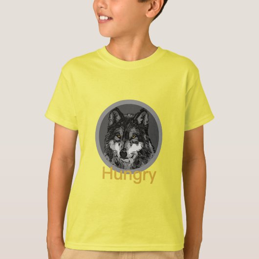 Faim - T-shirt de base pour enfants (Devant)