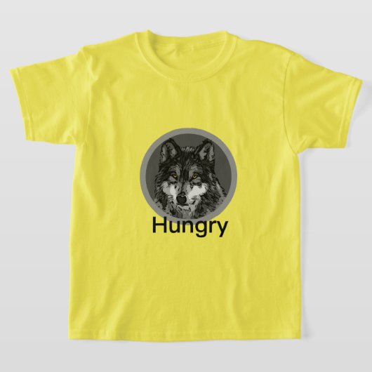 Faim - T-shirt de base pour enfants (Poser)
