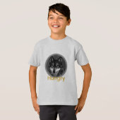 Faim - T-shirt de base pour enfants (Devant entier)