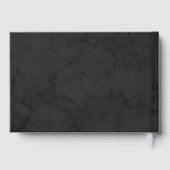 Faint Dark Marbling Gold Twig 3 Photo Memorial (Verso)