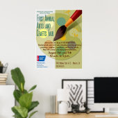Fair Arts en Crafts Poster (Thuiskantoor)