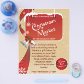 Fair Business Flyer voor kerstmarkten (Enkel)