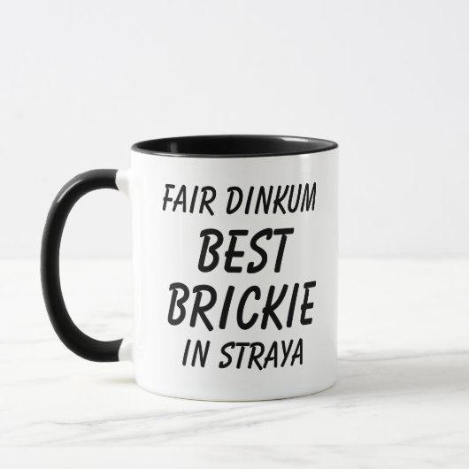 Fair Dinkum BEST BRICKIE (metselaar) in Straya Mok (Links)