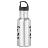 Fair Dinkum BEST POSTIE (Postman) in Straya Waterfles (Achterkant)