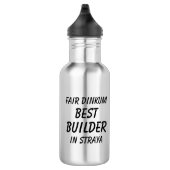 Fair Dinkum BESTE BOUWER in Straya Waterfles (Rechts)