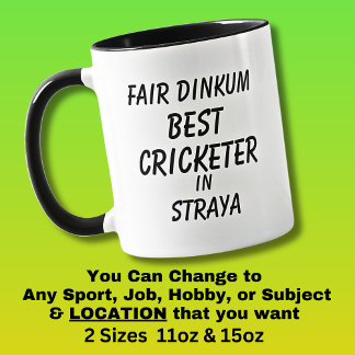 Fair Dinkum BESTE CRICKETER in Straya Mok