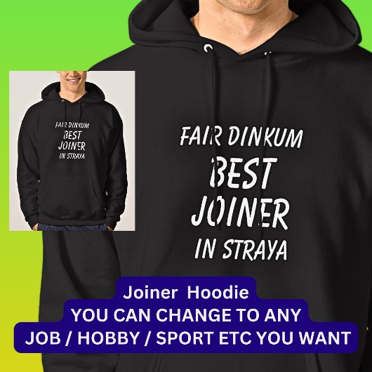 Fair Dinkum BESTE JOINER in Straya Hoodie