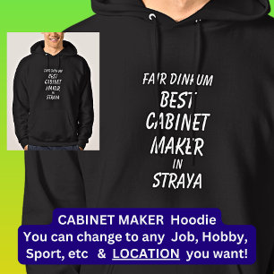 Fair Dinkum BESTE KABINETSMAKER in Straya Hoodie
