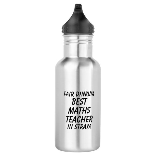 Fair Dinkum BESTE WISKUNDEN LERAAR in Straya Waterfles (Rechts)