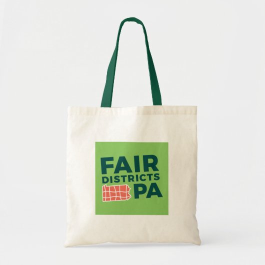 Fair Districts PA Canvas tas (Voorkant)