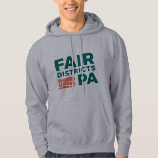 Fair Districts PA Klassieke Grijs Hoodie