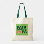 Fair Districts PA Sac fourre-tout (Dos)