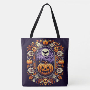 Fair Isle/Colorwork Halloween/herfst Draagtas