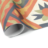 Fair Isle Kerstmis 6 Cadeaupapier (Rol Hoek)