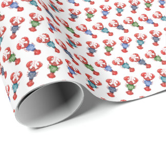 Fair Isle-kreeften Cadeaupapier