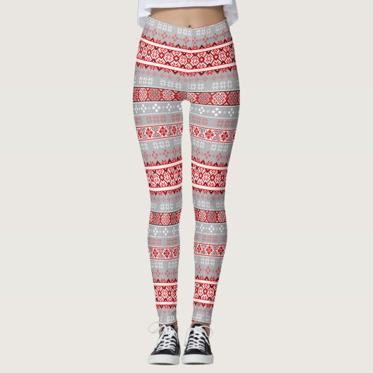 Fair Isle Leggings (Voorkant)