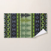 Fair isle Noël 5 (Serviette à main)