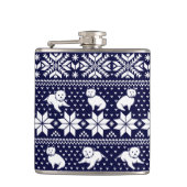 Fair Isle Westies Flask Heupfles (Voorkant)