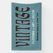 Fair of Flea Market Booth Spandoek (Verticaal)