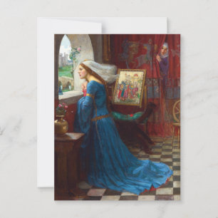 Fair Rosamund 1916 door John William Waterhouse Briefkaart