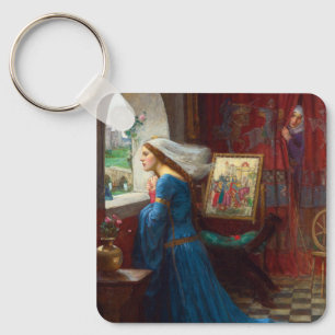 Fair Rosamund 1916 door John William Waterhouse Sleutelhanger