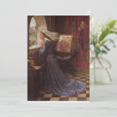 Fair Rosamund beeldende kunst Kaart (Staand voorkant)