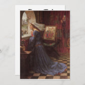 Fair Rosamund beeldende kunst Kaart (Voorkant / Achterkant)