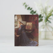 Fair Rosamund op het raam Briefkaart (Staand voorkant)