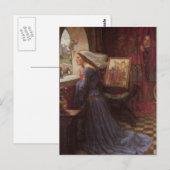 Fair Rosamund op het raam Briefkaart (Voorkant / Achterkant)