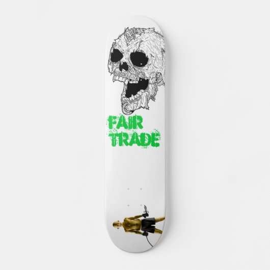 Fair Trade Skateboard Deck (Voorkant)