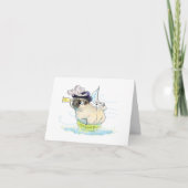 Fair Winds brengen gelukskaart Kaart (Voorkant)