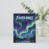 Fairbanks Alaska Ansichtkaart Briefkaart (Staand voorkant)