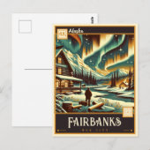 Fairbanks, Alaska | Briefkaart (Voorkant / Achterkant)