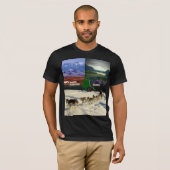 Fairbanks, Alaska Collage T-shirt (Voorkant volledig)