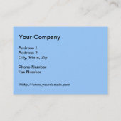 Fairbanks, Alaska Collage Visitekaartje (Achterkant)