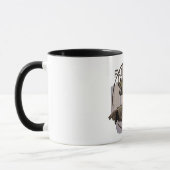 Fairbanks Alaska rustique moose mug (Gauche)