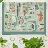 Fairbanks Carte Serviette de cuisine (Plié)