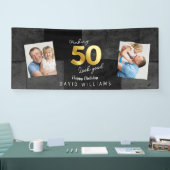 Faire 50 look bannière anniversaire moderne (Salon professionnel)