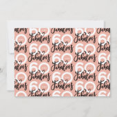 Faire 60 belle invitation d'anniversaire photo (Dos)