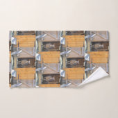 Faire bon accueil à des chèvres (Serviette à main)