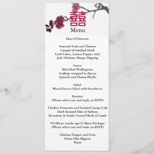 Faire bon accueil au double menu de Sakura de