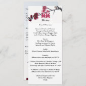 Faire bon accueil au double menu de Sakura de (Devant / Derrière)