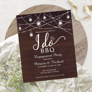 Faire carte de invitation de fête de fiançailles r