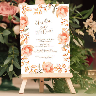 Faire carte d'invitation de mariage aux pivoines