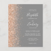 Faire carte d'invitation de mariage avec code QR g (Devant)