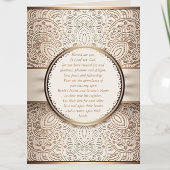 Faire carte d'invitation de mariage pliée Champagn