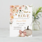Faire carte d'invitation de shower de mariage auto (Debout devant)