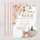Faire carte d'invitation de shower de mariage auto (Devant / Derrière)
