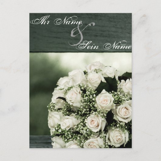 Faire Cartes d'Invitation de Mariage (Devant)