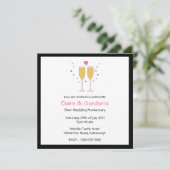 Faire cartonner Anniversaire de mariage Invitation (Debout devant)